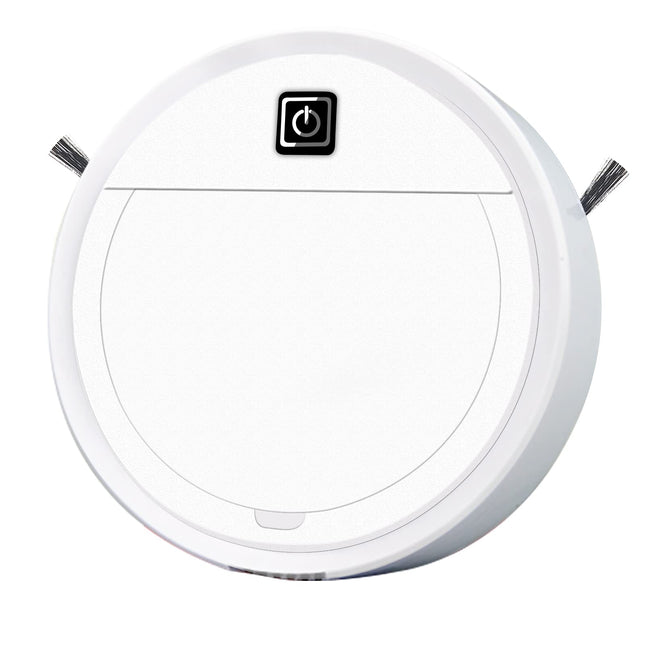Robot Vacuum Cleaner d 2In1 Superthin Quiet Robotic Vacuum Mop Combo, 1500Pa Suction, Good Pet Hair, Hard Floor, Low Pile Carpet, Up 90Min Runtime,Ideal Multiple Room, White