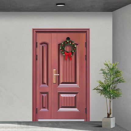 Picowe 2 Pack Magnetic Wreath Hanger Wreath Holder Wreath Hanger Hook for Metal Front Door for Christmas Decorations