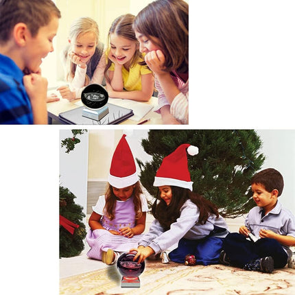 3D Solar System Crystal Ball with LED Touch Base,Solar System Night Light Lamp with Ribbon,Indoor Figurine Lamps Light for Birthday,Christmas Day, Year,Valentine's Day,Wedding,Graduation(10cm)