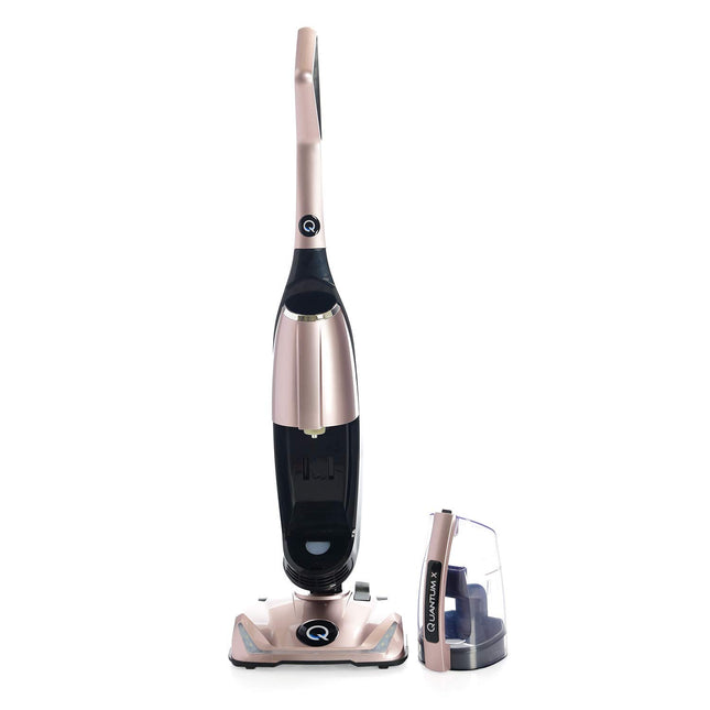 Quantum X Upright Water Vacuum Cleaner No Filters, Telescopic Body, Pet Vacuum Cleaner And Picks Up Wet Spills, Unique Technology Rose Gold Reed