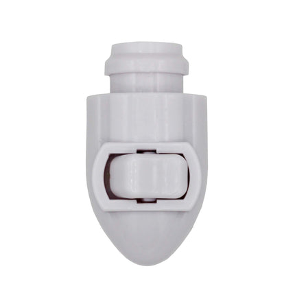 2 Pack -Plug in Night Light Modules White Plastic Include Flicker Night Light Bulbs, Great for Making Your Own Halloween Fall Christmas Holiday Flickering Night Lights