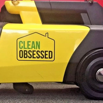 Clean Obsessed Commercial Hepa Canister Vacuum Co711 Cleaner, Yellow