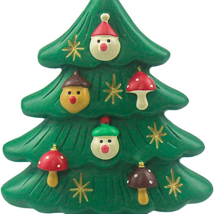 4.5 Inch Resin Tabletop Christmas Tree - Perfect for Desk, Office, or Bedroom - Adorable Miniature Christmas Tree Decorations - Great