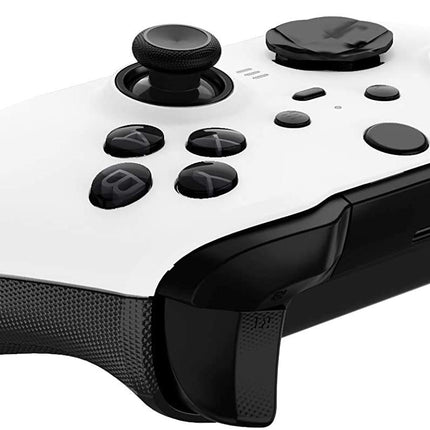 Elite Series 2 Controller Modded - Custom Pro Rapid Fire Mod - for Xbox One Series X S Wireless & Wired PC Gaming - White Fire