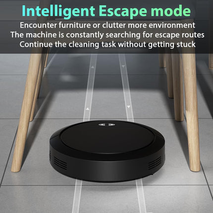 Uniqus Jec'S Robotic Vacuum Cleaner With 4000Pa Cyclone Suction, Appvoicewifi Remote Control, 360 Cleaning, Automatic Selfcharging Robotic Vacuum, Scheduled Cleaning, Black