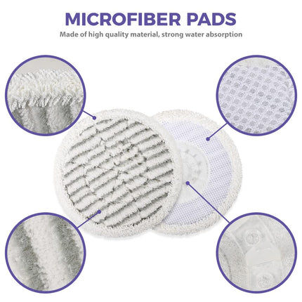 Uniqus Steam Mop Pads For Shark Steam Mop Pads Compatible With Shark S7000Amz S7000 S7001 S7001Tgt S7000 Series Steam & Scrub Allinone Hard Floor Steam Mop 10Pack