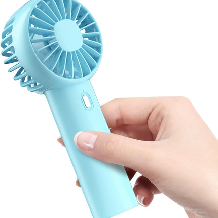Handheld Fan,Portable Fan Rechargeable,1200Mah Rechargeable Usb Fan, 3 Speed Personal Small Desk Fan, Strong Airflow, Super Quiet