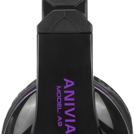 Anivia Gaming Headset, AH68 Gaming Headphones with Microphone Noise Cancelling Surround Sound 3.5mm Jack Compatible with Xbox, Switch, PC, Laptop, Nintendo, PS4, PS5 Headsets