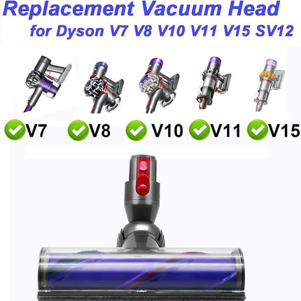 Direct Drive Brush Head Quickrelease Motorhead Cleaner Head For Dyson V7 V8 V10 V11 V15 Sv12 Vacuum Cleaner
