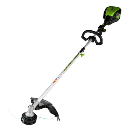Greenworks Pro 80V (145 MPH / 580 CFM) Brushless Cordless Axial Blower, Tool Only BL80L01 & Greenworks PRO 16-Inch 80V Cordless String Trimmer (Attachment Capable), Battery Not Included GST80320