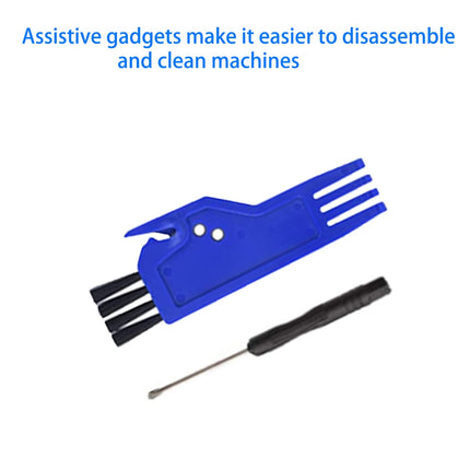Accessories Kit Fit For Ecovacs Deebot X1 Omnix1 Turbo X1 Plus Robot Vacuum, Main Side Brush Filter Parts 15 Pack