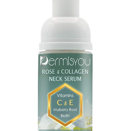Anti-Wrinkle Neck & Décolleté Serum with Collagen & Rose Water