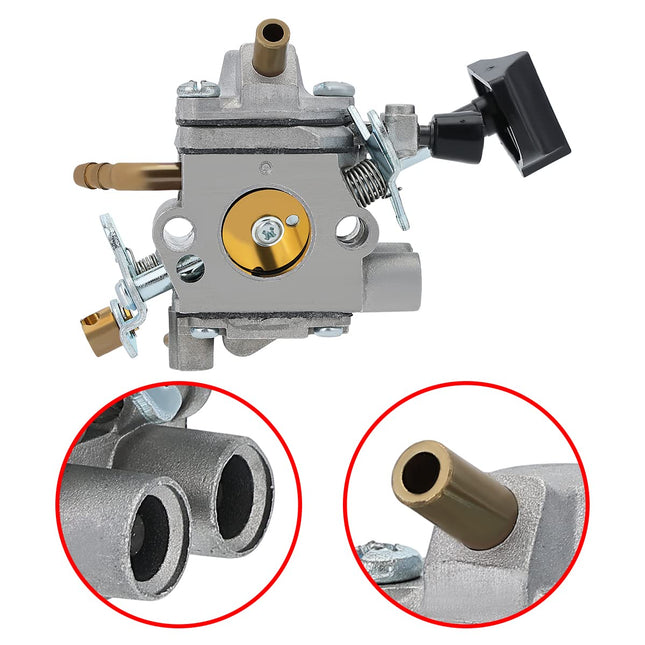 Bullworks BR 600 Carburetor for Sthil BR500 BR550 BR600 Backpack Blower Leaf Blower Parts Replaces Zama C1Q-S183 4282-120-0606 4282-120-0607 4282-120-0608