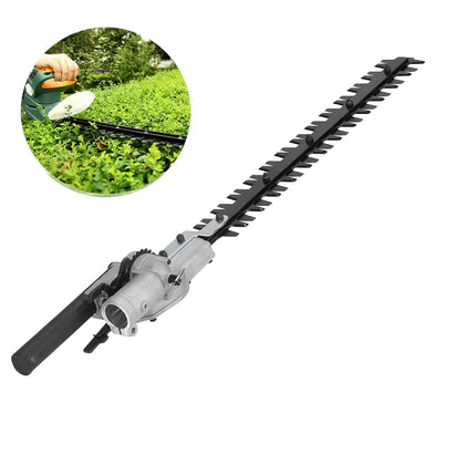 Electric Hedge Trimmer Head, 26mm 9 Teeth Hedge Trimmer Head Attachment Double Edge Blade Accessory for Brush Cutters Trimmer