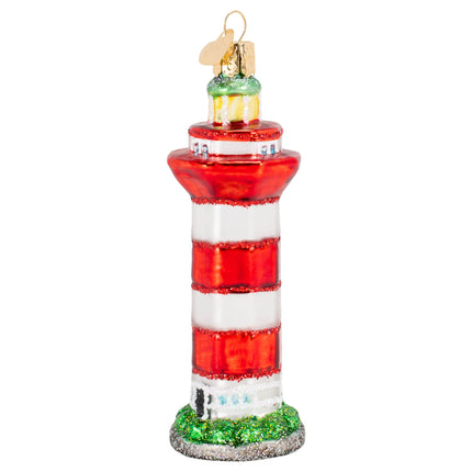 Old World Christmas Ornaments Hilton Head Lighthouse Glass Blown Ornaments for Christmas Tree
