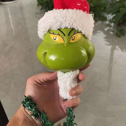 Christmas Tree Decoration, Elf Head, Arms and Legs for Christmas Tree, Stole Christmas Elf Stuffed Stuck Tree Topper Garland Ornaments (A)