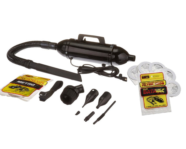 Metro Vac Electric Datavac Pro Series Vac N Blo Model Mdv1Ba Computer Vacuum Blower Cleaner Duster Made In The Usa Includes 5 Bonus Bags 1