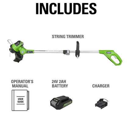 Greenworks 40V Leaf Blower and Chainsaw Combo Kit,2.0Ah Battery and Charger Included