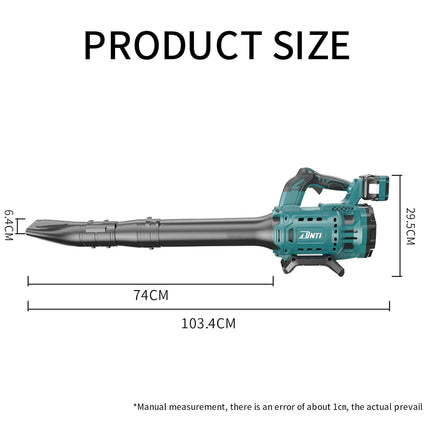 DNTI 462 cfm Brushless Electric Cordless Leaf Blower Adjustable Speed Control Cordless Leaf Blower for Lawn Care and Garden Work 20V 4.0Ah Battery & Fast Charger