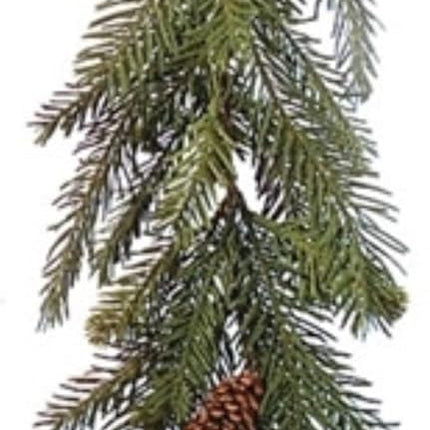 Sullivans Christmas Garland, 6 Ft Balsam Fir Garland, Lightweight Alpine Fir Greenery Garland Indoor Holiday Décor, Perfect for Fireplace Mantle, Weddings, Dining and Living Room
