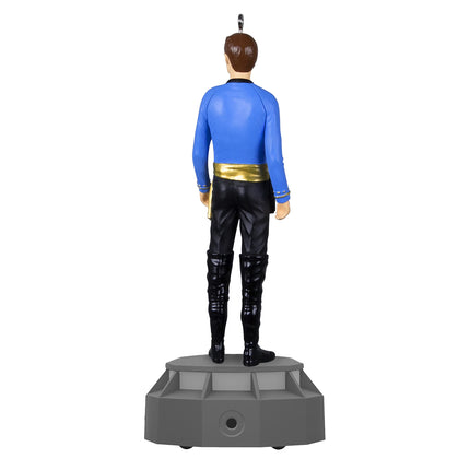 Hallmark Keepsake Christmas Ornament , Star Trek Mirror, Mirror Collection - Bones, Doctor Leonard McCoy, Light and Sound