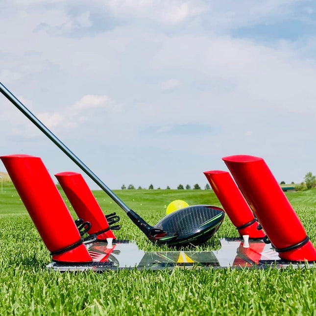 EyeLine Golf Speed Trap - Build Confidence and Accuracy. Improve Your Swing with Slice and Hook Corrector- Swing Trainer, Path Aid, Greater Distance - Made in USA