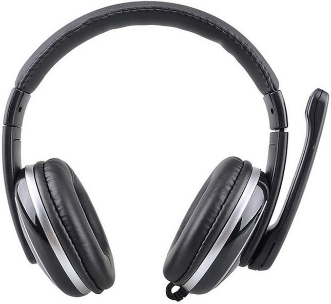 3.5mm Stereo HiFi Music Gaming Headset Headphone with Microphone for PC Computer