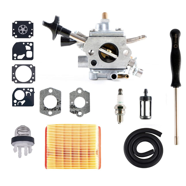 Mikatesi BR800 Carburetor Air Filter Gasket kit for STIHL BR800 BR800X 4283-120-0601 42831200601 Leaf Blower Engine