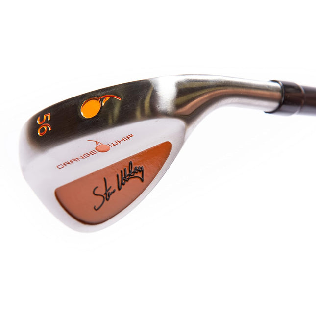 Orange Whip Patented Wedge, Golf Short Game Swing Trainer Aid Made in USA, for Increased Precision and Rhythm