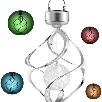 Solar Lights Outdoor Yard Decorations Wind Chimes Lights LED Colour Changing Hanging Light for Design Decoration for Garden, Patio, Balcony,Lawn Birthday s for Mom