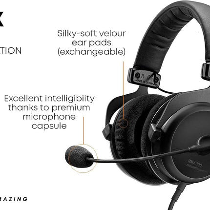 beyerdynamic MMX 300 (2nd Generation) Premium Gaming Headset