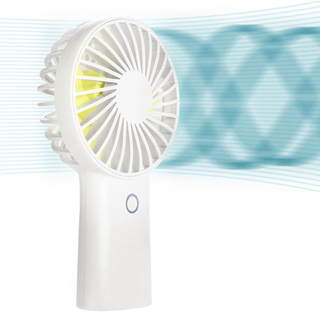 Jisulife 6000Mah Handheld Fan 30H Max Cooling Time] Mini Portable Hand Fan, Usb Rechargeable Small Personal Fan,Battery Operated