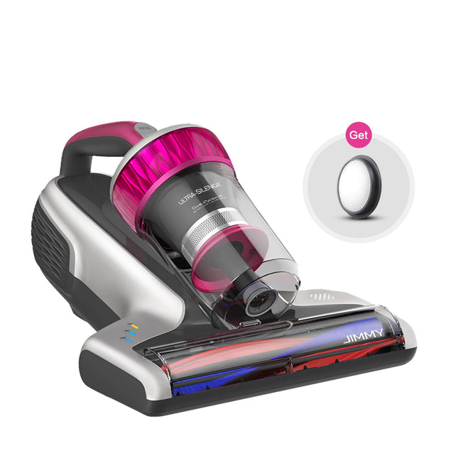 Jimmy Wb73 Mattress Vacuum Cleaner, Pet Hair Vacuum, Bed Vacuum With Uv & Ultrasonic, Strong Suction, Dust Recognition And Antiallergen Wb73, Corded