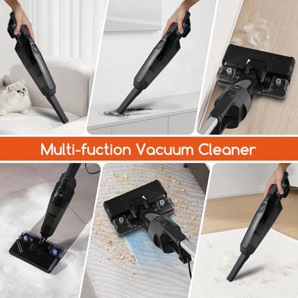 Stick Vacuum Cleaner Handheld Vac Powerful Wet Dry Vacuum Electric Mop For Hardwood, Tile,Marble And Carpet Cleaning Corded Cleaning Tool