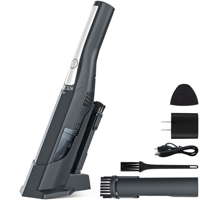 Xrexs Wireless Handheld Car Vacuum Cleaner 12000Pa, Car Vacuum Cordless Rechargeable, Portable Hand Held Vacuum, Handheld Car Vacuum For Carstairspet Hair