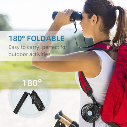 Handfan 10400Mah Portable Handheld Fan, Battery Operated Rechargeable Fan, Foldable Mini Personal Fan, Cooling Hand Fans