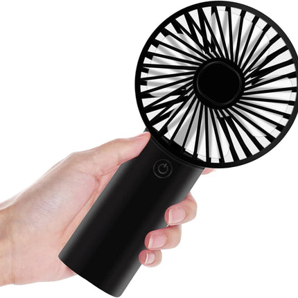 Handheld Fan, Portable Fan With Usb Rechargeable Battery, 3 Speed For Indoor, Outdoor, Makeup, Travelling, Camping, Summer