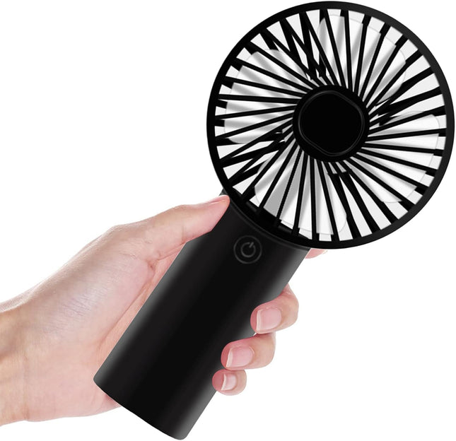Handheld Fan, Portable Fan With Usb Rechargeable Battery, 3 Speed For Indoor, Outdoor, Makeup, Travelling, Camping, Summer