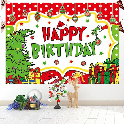 Christmas decorations Set,153 Pcs Red Golden Green Christmas Balloon Arch Garland Kit, Birthday Banners, Suitable for Children And Adults Grinchmas Birthday Partie