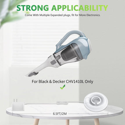 Charger For Black And Decker Chv1410L Dustbuster Cordless Handheld Vacuum For Black And Decker Power Adapter Supply Pn 9057155509