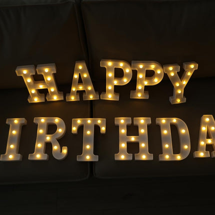 Light Up Letters, Led Letters Lights 26 Alphabet, Decorative Lighted Letters, Battery Powered Led Marquee Light Up Letters for Party, Bar, Night Light, Home Decor(Letter I)
