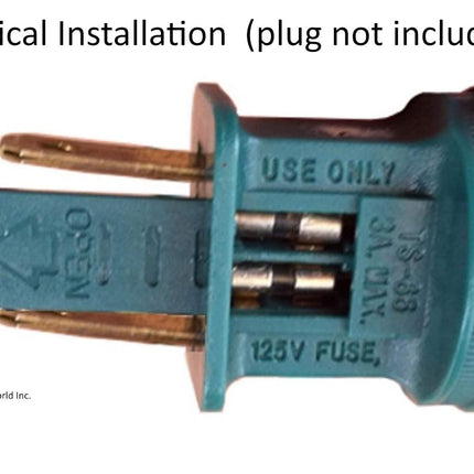 20 Christmas Mini Light Strings Replacement Glass Fuses 3A 3 Amp 110V 125V (20pcs) - size is 3.6 x 10 mm/ 0.14 x 0.39 Inch