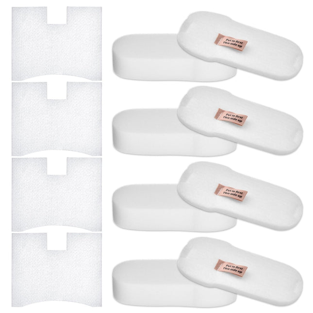 Filter For Shark Vertex Ultralight Duoclean Powerfins Corded Stick Vacuum Cleaner Hz2000, Hz2002, Hz251,Compared To Part Xffkhz2000, Xpmfhz2000（4 Pack）
