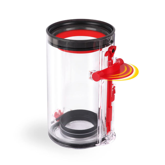 Uniqus d Bin Compatible With Dyson V10 Vacuum Cleaner Canister, Large Dust Bin For Dyson Part No. 96950901