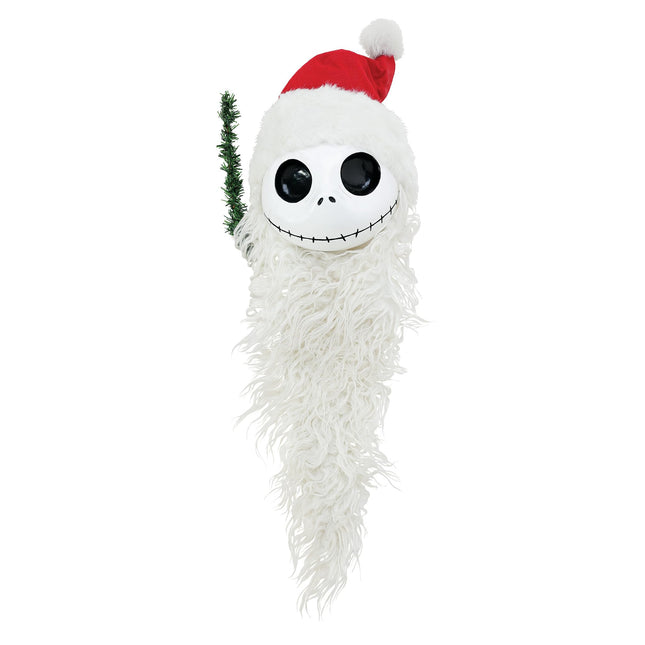 Department 56 Possible Dreams Disney The Nightmare Before Christmas Santa Jack Tree Topper Set, 12 Inch, Multicolor