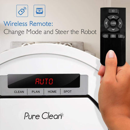 Serenelife Robotic Vacuum Cleaner Robotic Auto Home Cleaning For Clean Carpet Hardwood Floor Bot Self Detects Stairs Air Filter Pet Hair Allergies Friendly