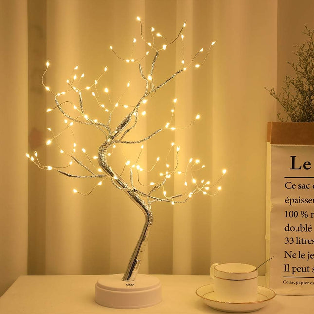Lamp for Living Room 20 inches with 108 LED Tree lamp Bonsai Tree Light DIY Artificial Tree Lamp Aesthetic Lamps for Living Room Bedroom Christmas Home s Room Decor