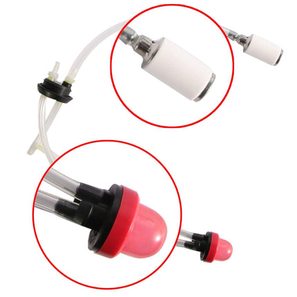 Leaf Blower Ignition Coil Module for Husqvarna 125B 125BX 125BVX Replace 545108101 5451 08 101 5451-08-101 585836101 300953003 300953001 984883001 984882001 with Spark Plug Fuel Line Air Filter Kit