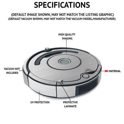 Mightyskins Skin Compatible With Irobot Roomba J7+ Rainbow Zoom Protective, Durable, And Unique Vinyl Decal Wrap Cover Easy To Apply, Remove, And Change Styles Made In The Usa