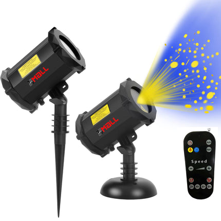 LEDMALL Moving Vivid Laser Firefly Star Lights with Aurora Effects Garden Decorative and Christmas Lights